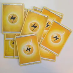 20 x Electric Lightening Yellow Energy Pokemon Cards Bundle Set Pokemon TCG - Image 1