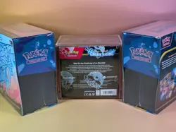 Pokemon 2x Chaos Rising Pokemon Center ETB & 1x Booster Box + Acrylic Case - Image 3