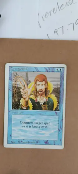 MTG Magic The Gathering Counterspell Revised 3rd - Image 1