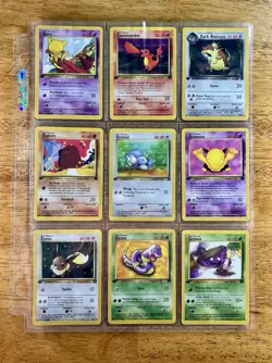 Pokemon Game 2000 Team Rocket 1st Edition Complete Commons #49-70,78-79 * Minty - Image 1