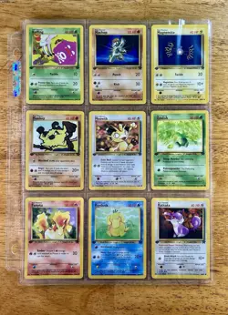 Pokemon Game 2000 Team Rocket 1st Edition Complete Commons #49-70,78-79 * Minty - Image 3