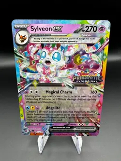 Sylveon ex 041/131 Holo Double Rare Prismatic Evolutions Pokemon Near Mint - Image 1