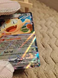 Pokemon TCG Perfect Order Meowth ex Double Rare (RR) 062/088 Near Mint - Image 5
