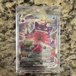 Pokemon TCG Gengar VMAX Alt Art Secret Rare Holo 271/264 Fusion Strike EN - Image 1