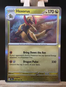 Haxorus - Shrouded Fable - 046/064 - Holo Rare - Pokemon - Image 1