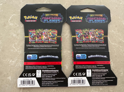 Pokemon TCG 2x Phantasmal Flames ME - Sleeved Booster Pack [New Sealed][2 Packs] - Image 2