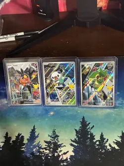 Pokemon First Partner Series 2 Holo Promo Lot 3 Oshawott Snivy Tepig Gen 5 Unova - Image 1
