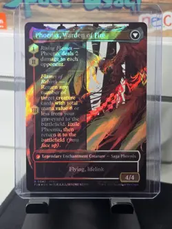 Joshua, Phoenix's Dominant (Borderless) (Surge Foil) Final Fantasy MAGIC MGT - Image 2