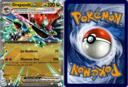 DRAGAPULT EX 130/167 DOUBLE RARE TWILIGHT MASQUERADE POKEMON NM - Image 3