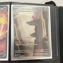 Nintendo Pokemon TCG Charmeleon 169/165 Illustration Rare Full Art Holo SV 151 - Image 1