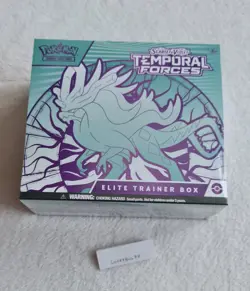 Pokemon TCG Scarlet & Violet Temporal Forces Elite Trainer Box ETB New & Sealed - Image 1