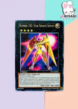 Yu-Gi-Oh! - Karte Nummer 102: Sternenseraph Wachposten JOTL-EN053 Ultra Rare - Image 1