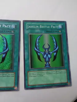 Playset: 3x Javelin Beetle Pact PP01-EN012 (Super Rare, Unlimited, Near Mint NM) - Image 3