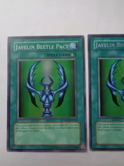 Playset: 3x Javelin Beetle Pact PP01-EN012 (Super Rare, Unlimited, Near Mint NM) - Image 4