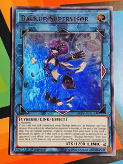 Yugioh - Backup Supervisor (Ultra Rare) (1st Edition) - DUPO-EN015 NM - Image 1