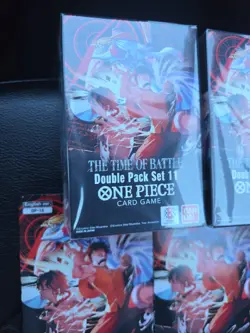 One Piece TCG: The Time Of Battle OP-16 Double Pack Set Lot Of 4 2 Of Each - Image 3