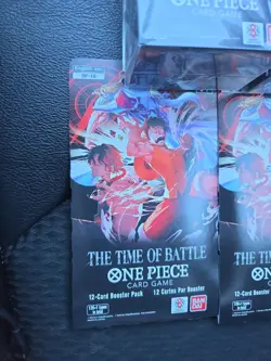 One Piece TCG: The Time Of Battle OP-16 Double Pack Set Lot Of 4 2 Of Each - Image 4
