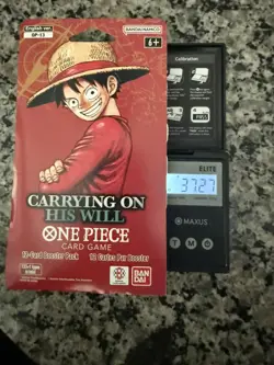 One Piece OP-13/ SEE VIDEO/ VERY HEAVY 37.26G Carrying On His Will Sleeved Pack✅ - Image 1