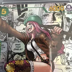 2025 One Piece Jewelry Bonney OP12-118 Manga Alt Art Legacy of the Master PSA 10 - Image 4