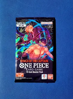 One Piece | OP06 | Wings Of The Captain | Sealed Booster Pack | English - Image 1