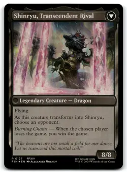 FOIL Zenos yae Galvus #127 FINAL FANTASY - Image 2