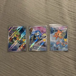 Pokemon TCG First Partner Illustration Collection Series 1 Gen 4 Sinnoh Starters - Image 1