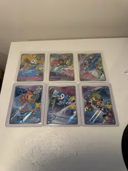 Pokemon TCG First Partner Illustration Collection Series 1 Gen 4 & 7 - NM - Image 1
