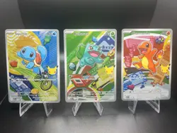 Pokemon TCG First Partner Illustration Collection Series 1 Kanto GEN 1 Set - Image 1