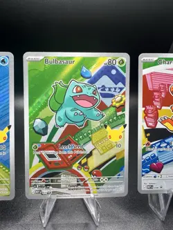 Pokemon TCG First Partner Illustration Collection Series 1 Kanto GEN 1 Set - Image 3