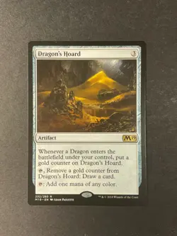 Dragon's Hoard - Core Set 2019 - Magic the Gathering - MTG - Image 1