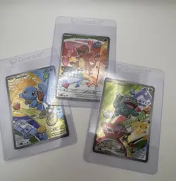 Pokemon TCG First Partner Illustration Collection Series 1 Kanto GEN 1 Starters - Image 1