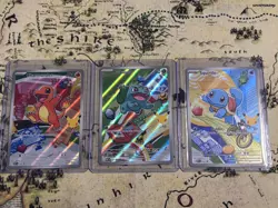 Pokemon TCG First Partner Illustration Collection Series 1 Kanto GEN 1 Starters - Image 1