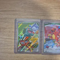 Pokemon TCG First Partner Illustration Collection Series 1 Kanto GEN 1 Starters - Image 2
