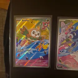 Pokemon TCG First Partner Illustration Collection Series 1 Gen 7 Starters Set - Image 2