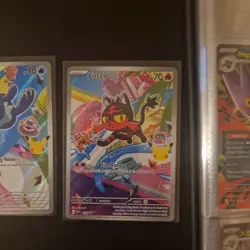 Pokemon TCG First Partner Illustration Collection Series 1 Gen 7 Starters Set - Image 4