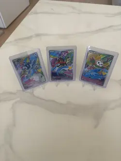 Pokemon TCG First Partner Illustration Collection Series 1 Gen 7 Alola starters - Image 1