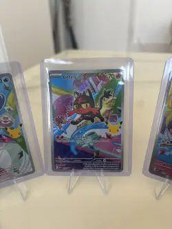 Pokemon TCG First Partner Illustration Collection Series 1 Gen 7 Alola starters - Image 2