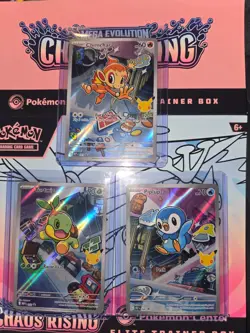 First Partner Illustration Collection, Series 1 Gen 4 Starters set pokemon tcg - Image 1