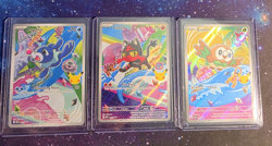 Pokemon TCG - First Partner Illustration Collection, Series 1 Gen 7 Starters Set - Image 1