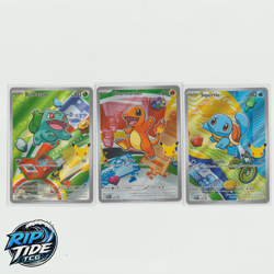 Pokemon TCG First Partner Illustration Collection Series 1 Kanto Gen 1 Set - Image 1