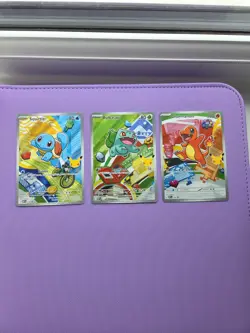 Pokemon TCG First Partner Illustration Collection Series 1 Kanto Gen 1 Set - Image 1