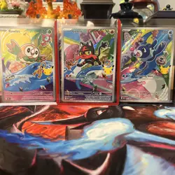 Pokemon TCG: First Partner Illustration Collection Series 1 (Gen 7 Starters Set) - Image 1