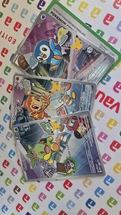 Pokemon TCG - First Partner Illustration Collection Series 1 - Gen 4 Set - Image 2