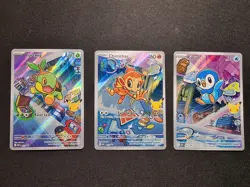Pokemon TCG - First Partner Illustration Collection Series 1 - Gen 4 Set - Image 1