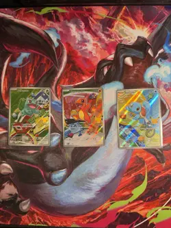 Pokemon TCG First Partner Illustration Collection Series 1 Kanto GEN 1 Starters - Image 1