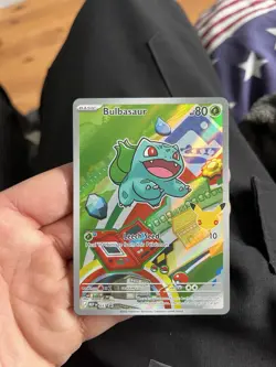 Pokemon TCG First Partner Illustration Collection Series 1 Kanto GEN 1 Starters - Image 2