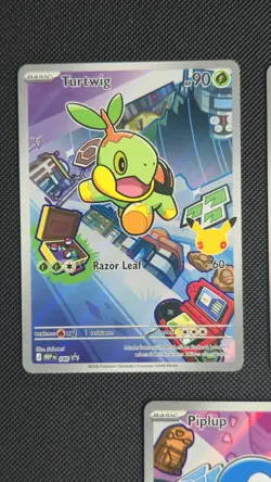 Pokemon TCG First Partner Illustration Collection Series 1 Gen 4 Starters MINT - Image 3
