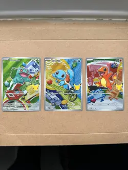 Pokemon TCG First Partner Illustration Collection Series 1 - Kanto GEN 1 Set - Image 1