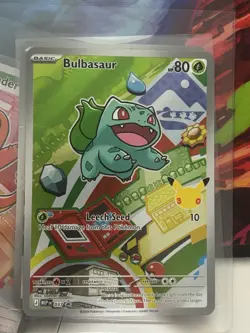 Pokemon TCG First Partner Illustration Collection Series 1 Kanto GEN 1 Starters - Image 2