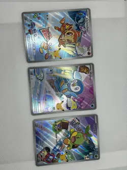 Pokemon TCG First Partner Illustration Collection Series 1 Gen 4 Starters MINT - Image 1